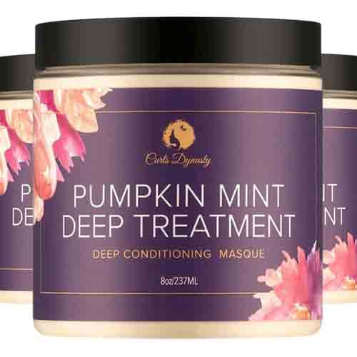 Curls Dynasty Deep Treatment Masque Pumpkin Mint – Feuchtigkeit 237ml