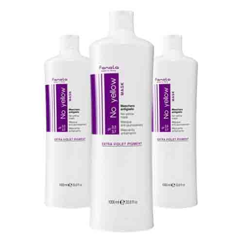 Fanola No-Yellow Mask – Neutralisiert Gelbstich 1000ml