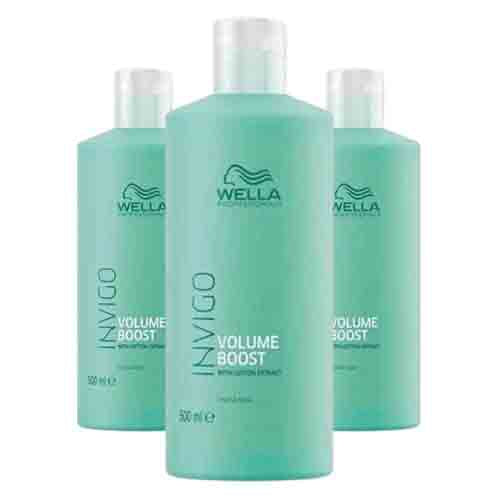 Wella Professionals Invigo Volume Boost Crystal Mask – Volumen 500ml