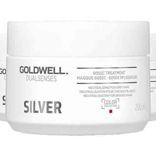 Goldwell Dualsenses Silver 60sec Treatment – Kühltöne 200ml