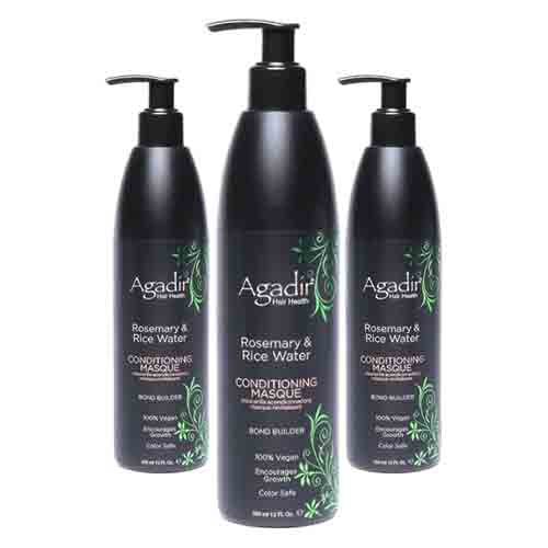 Agadir Conditioner Masque mit Rosmarin & Reiswasser – Reparierend 355ml