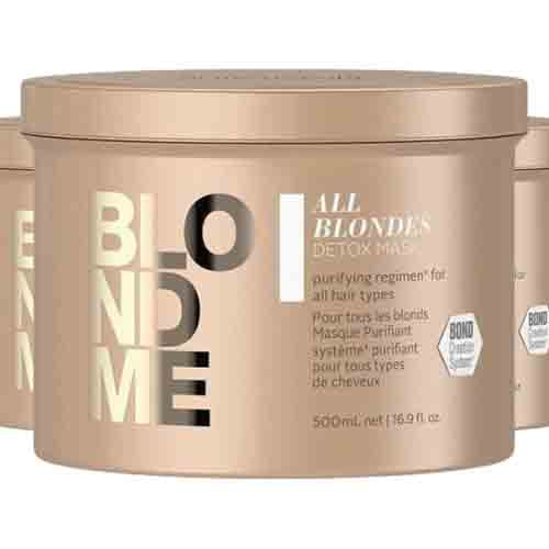 Schwarzkopf Blond Me Detox Maske Purifying – Tiefenreinigung 500ml