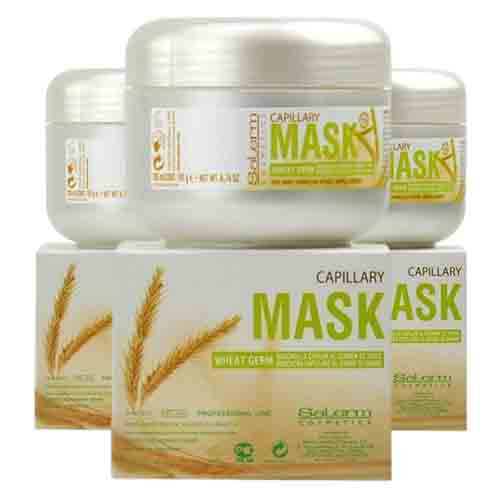 Salerm Haarmaske mit Weizenkleie – Tiefenpflege 200ml