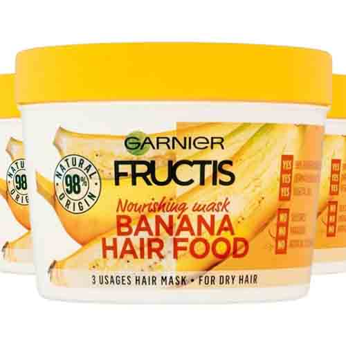 Garnier Fructis Haarmaske Banana Hair Food – Intensive Pflege 390ml
