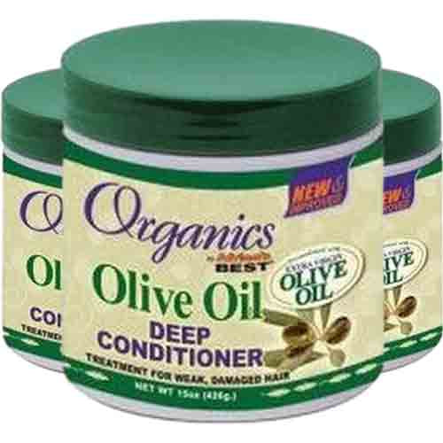 Africa's Best Tiefenpflege mit Olivenöl – Stärkt Schwaches Haar 425g