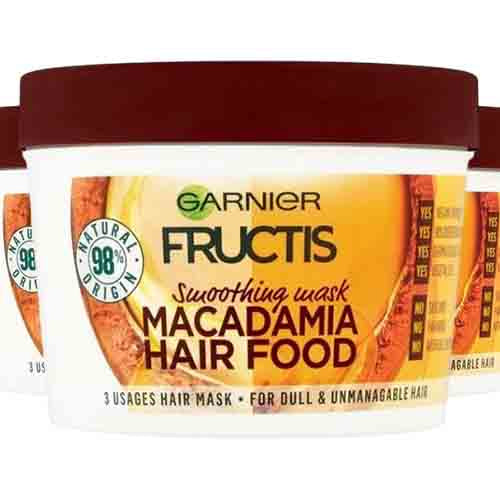 Garnier Fructis Haarmaske Macadamia – Intensive Pflege 390ml