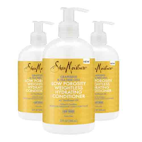 Shea Moisture Conditioner Low Porosity – Feuchtigkeit 384ml