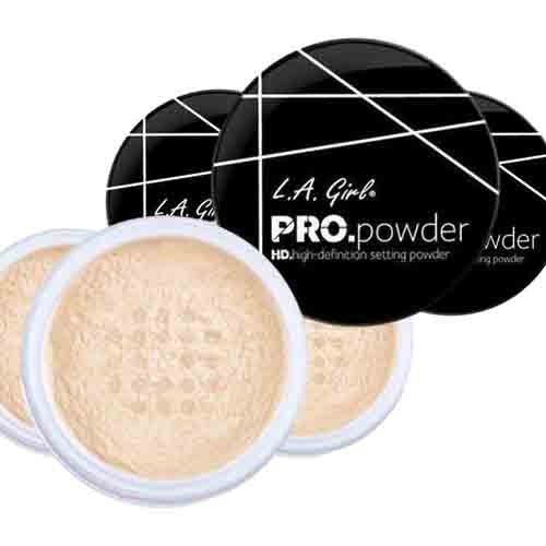 LA Girl HD Setting Powder Banana Yellow – Mattierend 15g