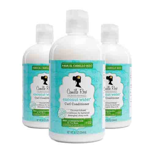Camille Rose Curl Conditioner mit Kokoswasser – Feuchtigkeit 355ml