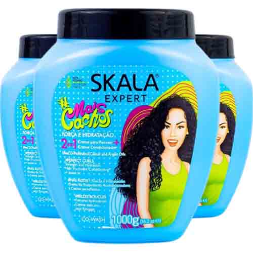 Skala Haarbehandlung Creme Mais Cachos – Feuchtigkeit 1000g