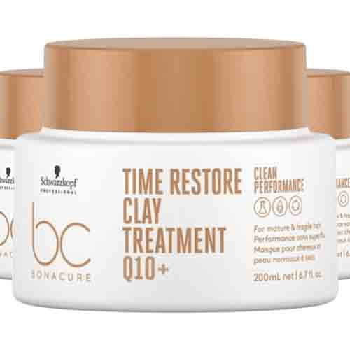 Schwarzkopf Bonacure Clay Treatment Q10+ – Anti-Aging 200ml