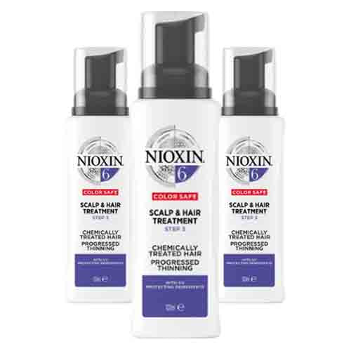 Nioxin System 6 Kopfhautbehandlung – Volumen und Feuchtigkeit 100ml