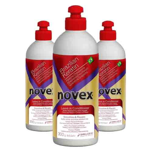 Novex Leave-In Conditioner Brazilian Keratin – Glättet & Repariert 300g