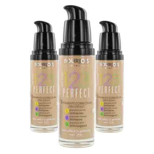 Bourjois 123 Perfect Foundation 51 Light Vanilla – Mit SPF 10 30ml