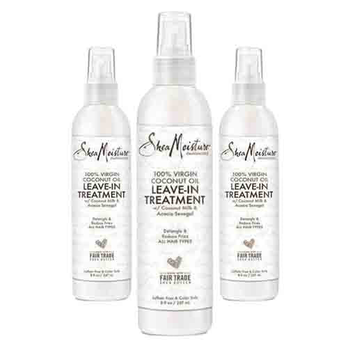 Shea Moisture Leave-In Treatment 100% Virgin Coconut Oil – Feuchtigkeit 237ml