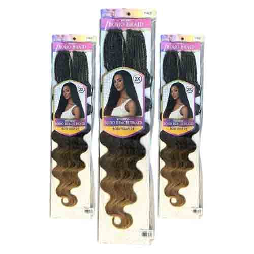 Vivitress Boho Collection Body Weave 24" T27 – Hochwertige Haarverlängerung 150g