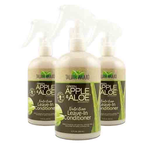 Taliah Waajid Leave-In Conditioner Grün Apfel & Aloe – Feuchtigkeit 355ml