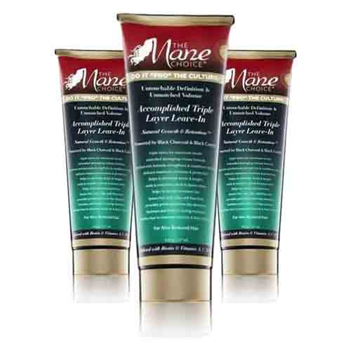 THE MANE CHOICE Leave-In Accomplished Triple Layer – Maximaler Feuchtigkeit 355ml
