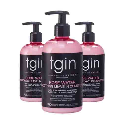 TGIN Leave-In Conditioner mit Rosenwasser – Feuchtigkeit 385ml