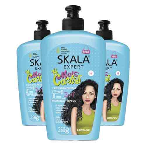 Skala Mais Cachos Leave-in Conditioner – Thermalschutz 250ml