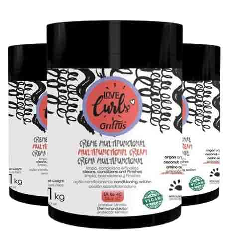 Griffus Lockencreme Multifunktional (2A-4C) – Intensive Pflege 1000g