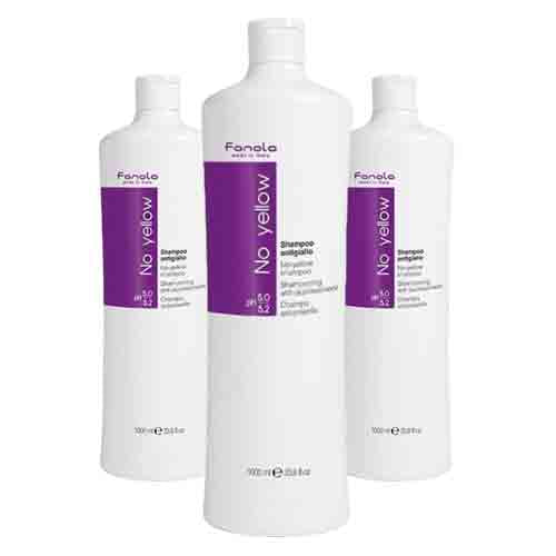 Fanola Shampoo No Yellow – Kühltöne Entfernen 1000ml