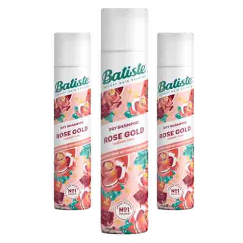Batiste Trockenshampoo Rose Gold – Frisches Haar ohne Wasser 200ml