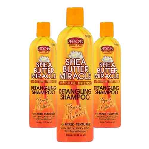 African Pride Shampoo Shea Butter Miracle – Entwirrung 355ml