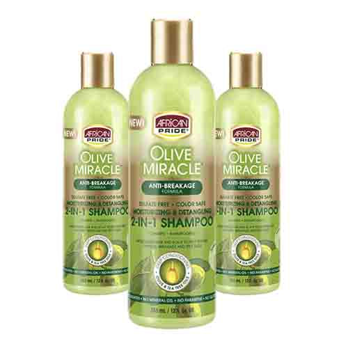 African Pride 2-in-1 Shampoo & Conditioner – Feuchtigkeit 355ml