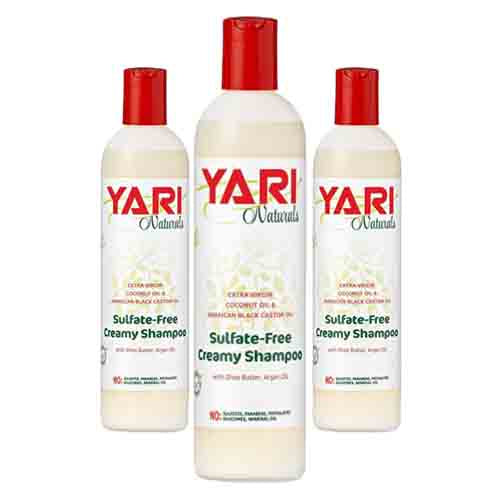 Yari Naturals Shampoo ohne Sulfate – Cremig 384ml