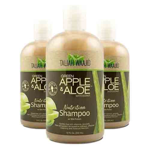 Taliah Waajid Shampoo Green Apple & Aloe – Ohne Sulfate 355ml