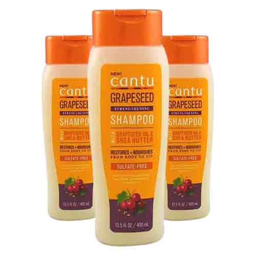 Cantu Shampoo mit Traubenkernöl – Ohne Sulfate 400ml