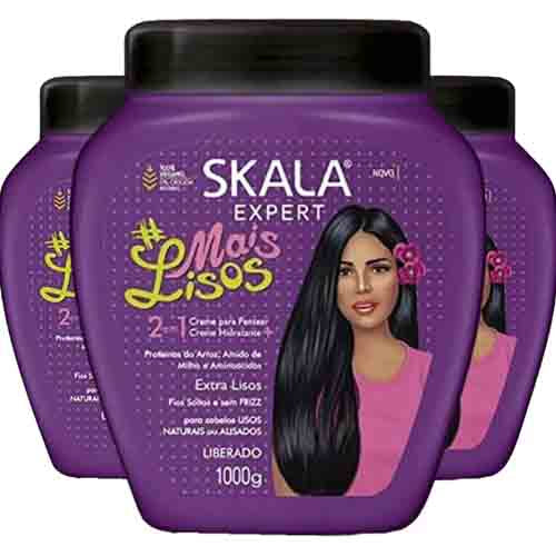Skala Mais Lisos Haarbehandlung Creme – Ohne Sulfate 1000g
