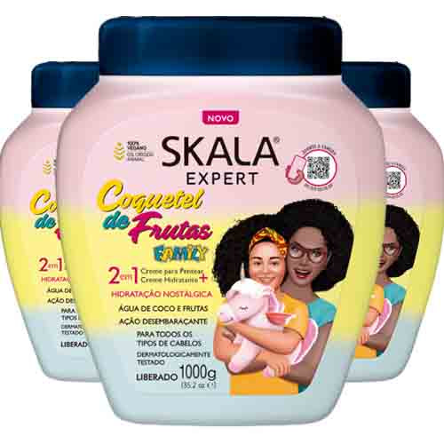 Skala Haarbehandlung Coqueted De Frutas – Feuchtigkeit 1000g