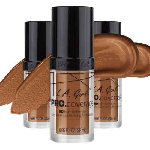 LA Girl PRO Coverage HD Foundation Toast GLM653 – Flawless Finish 30ml