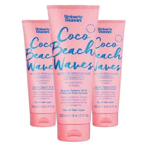 Umberto Giannini Shampoo Coco Beach Waves – Feuchtigkeit 250ml