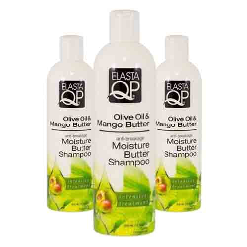 Elasta QP Shampoo mit Olivenöl & Mangobutter – Feuchtigkeit 355ml