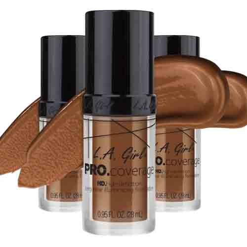 LA Girl PRO Coverage HD Foundation Coffee GLM654 – Flawless Finish 30ml