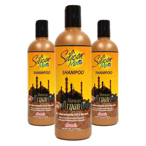 Silicon Mix Shampoo mit marokkanischem Arganöl – Feuchtigkeit 473ml