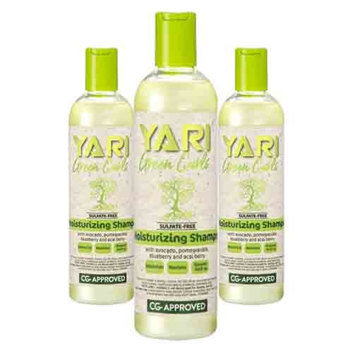Yari Shampoo mit Avocado & Granatapfel – Ohne Sulfate 355ml