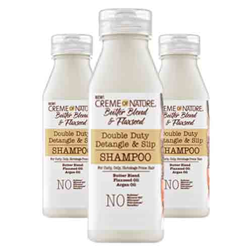 Creme of Nature Shampoo Butter Blend & Flachssamen – Feuchtigkeit 355ml