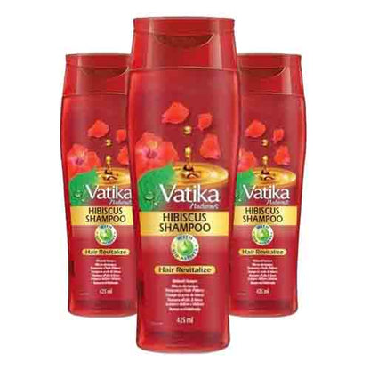 Dabur Vatika Naturals Hibiscus Shampoo – Haar Revitalisierung 425ml