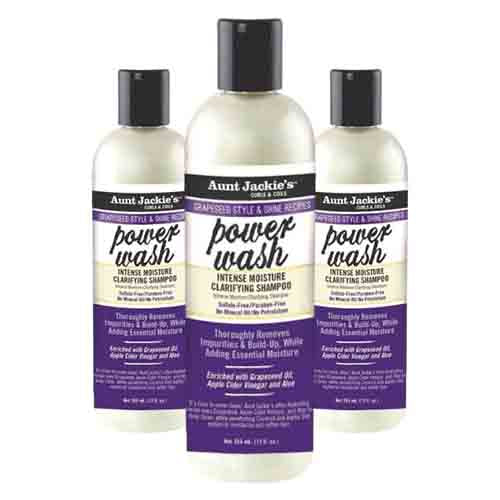 Aunt Jackie's Shampoo POWER WASH – Intensive Feuchtigkeit 355ml