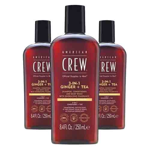 American Crew 3-In-1 Shampoo, Conditioner & Body-Wash – Erfrischend 250ml