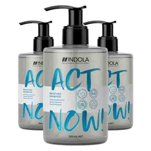 Indola Shampoo Act Now! Moisture – Feuchtigkeit 300ml