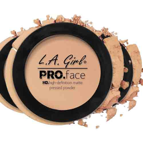 LA Girl HD PRO Face Pressed Powder Buff GPP606 – Mattierende Formel 9g