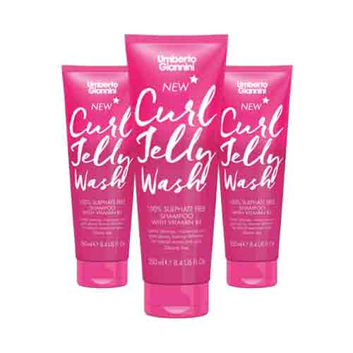 Umberto Giannini Shampoo Curl Jelly Wash – 100% Ohne Sulfate 250ml