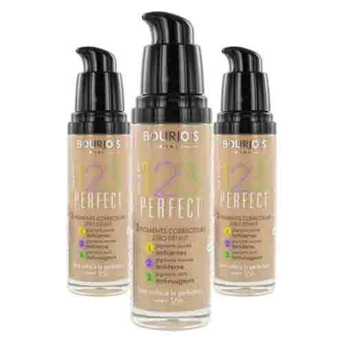 Bourjois 123 Perfect Foundation 55 Dark Beige – Mit SPF 10 30ml