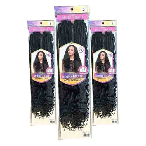 Vivitress Boho Collection Goddess Locs 22" # 2 – Hochwertig 100g
