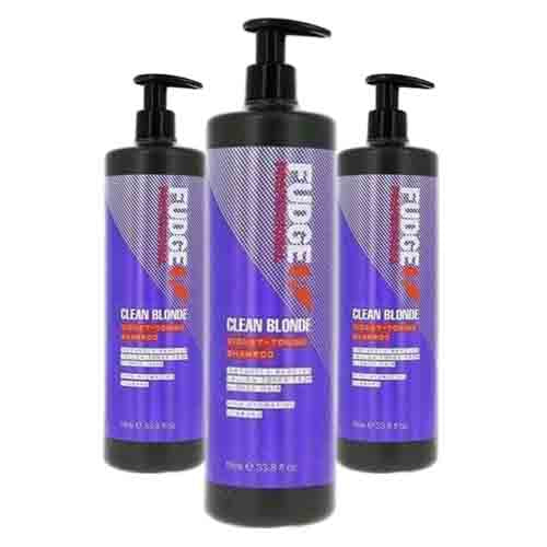 Fudge Tönendes Shampoo Clean Blonde Violet – Anti-Gelb 1000ml